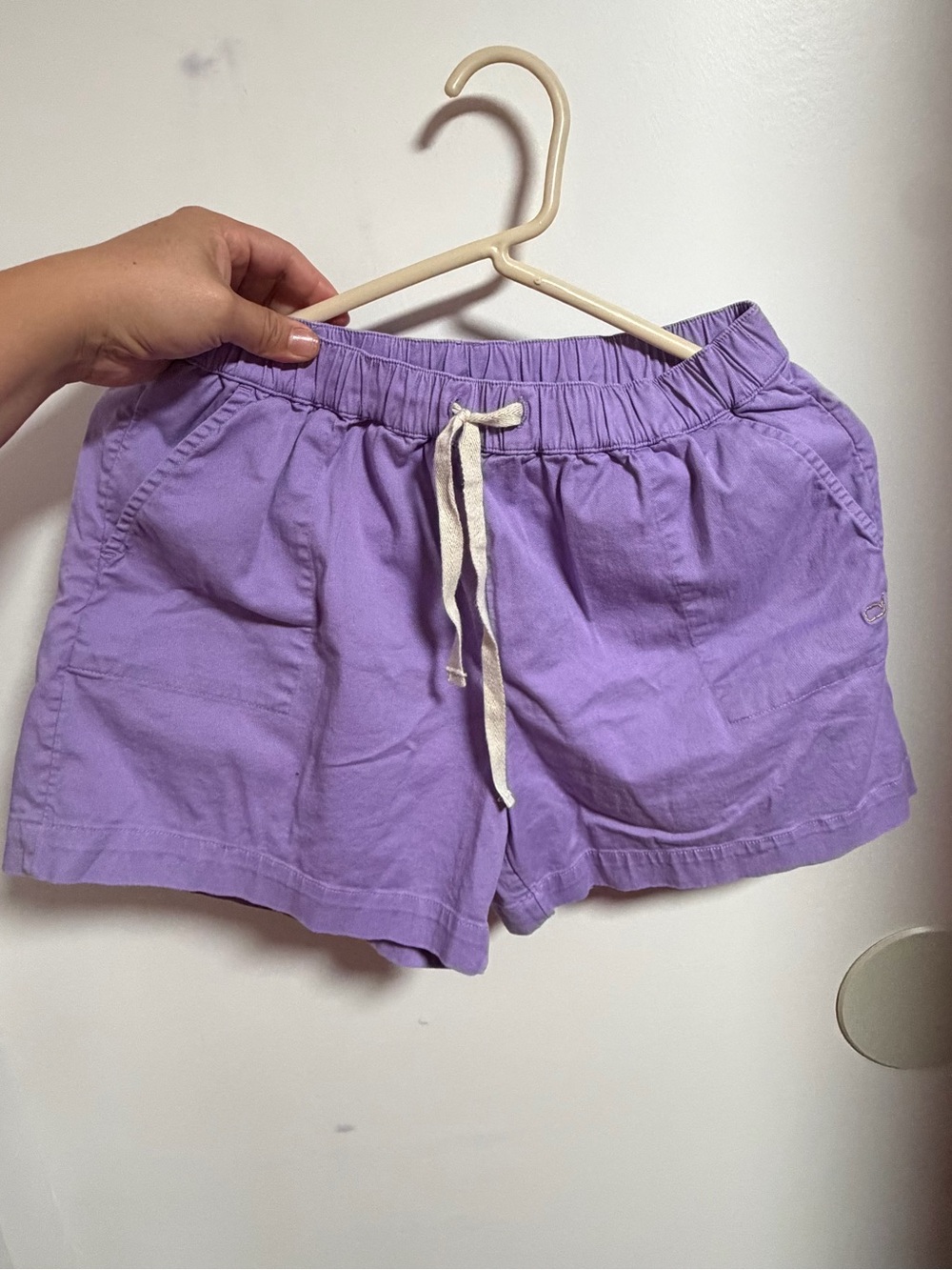 Vineyard Vines Lavender Elastic Waist Drawstring Athletic Shorts